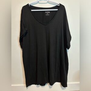 Black Warehouse One V Neck Shirt